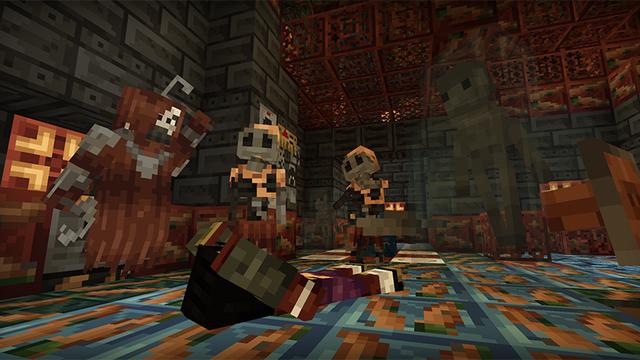Screenshot of the Minecraft Bedrock Marketplace product Zombie Apocalypse created by Heropixel Games.