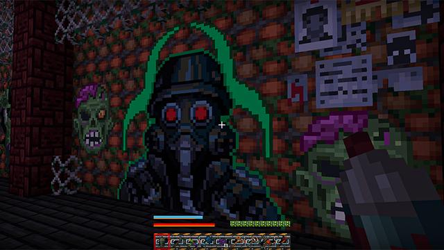 Screenshot of the Minecraft Bedrock Marketplace product Zombie Apocalypse created by Heropixel Games.
