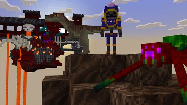 Screenshot of the Minecraft Bedrock Marketplace product 100 heures d'un seul bloc created by Heropixel Games.