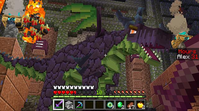 Screenshot of the Minecraft Bedrock Marketplace product 100 Hours Survival Spawn created by Heropixel Games.