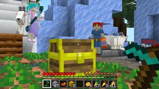 Screenshot of the Minecraft Bedrock Marketplace product 100 Hours Survival Spawn created by Heropixel Games.