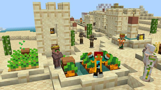 Screenshot of the Minecraft Bedrock Marketplace product 4Bit Craft created by Heropixel Games.
