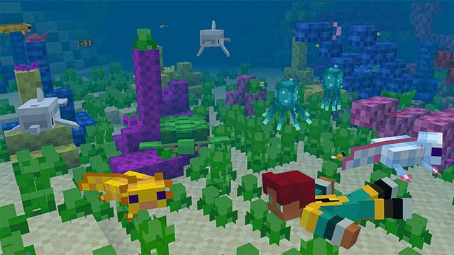 Screenshot of the Minecraft Bedrock Marketplace product 4Bit Craft created by Heropixel Games.