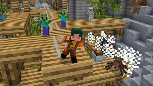 Screenshot of the Minecraft Bedrock Marketplace product 4Bit Craft created by Heropixel Games.