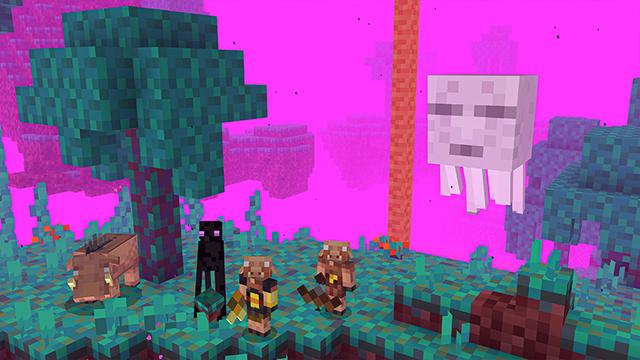 Screenshot of the Minecraft Bedrock Marketplace product 4Bit Craft created by Heropixel Games.