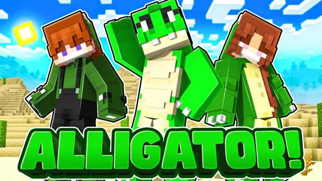 Thumbnail of the Minecraft Bedrock Marketplace product Alligator! created by Heropixel Games.