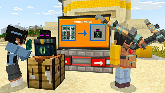 Screenshot of the Minecraft Bedrock Marketplace product Backpacks Expansion created by Heropixel Games.