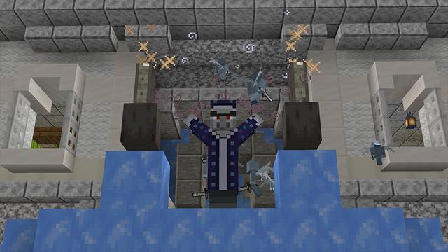 Screenshot of the Minecraft Bedrock Marketplace product Biome Skyblock created by Heropixel Games.