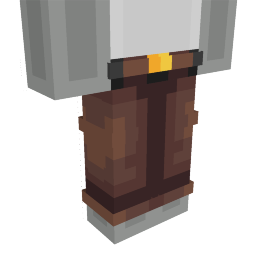 Thumbnail of the Minecraft Bedrock Marketplace product Brown Pants created by Heropixel Games.