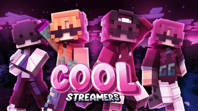 Thumbnail of the Minecraft Bedrock Marketplace product Cool Streamers created by Heropixel Games.