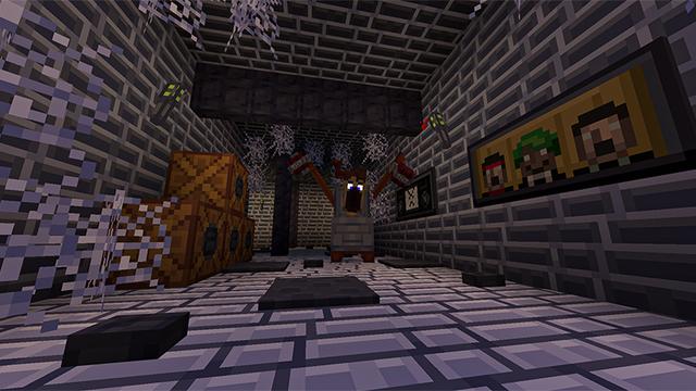 Screenshot of the Minecraft Bedrock Marketplace product Creepy Nightmare created by Heropixel Games.