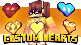 Thumbnail of the Minecraft Bedrock Marketplace product Custom Hearts created by HeroPixels.