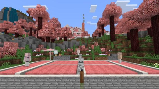 Screenshot of the Minecraft Bedrock Marketplace product Maison mignonne et douillette created by Heropixel Games.