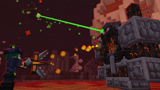Screenshot of the Minecraft Bedrock Marketplace product Dr. Auge Adventure created by Heropixel Games.