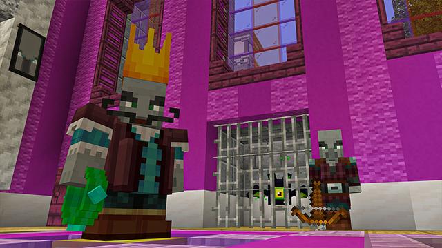 Screenshot of the Minecraft Bedrock Marketplace product Dr. Auge Adventure created by Heropixel Games.