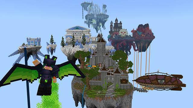 Screenshot of the Minecraft Bedrock Marketplace product Dr. Auge Adventure created by Heropixel Games.