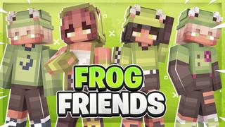 Thumbnail of the Minecraft Bedrock Marketplace product Frog Friends created by HeroPixels.