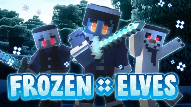 Thumbnail of the Minecraft Bedrock Marketplace product Frozen Elves created by Heropixel Games.