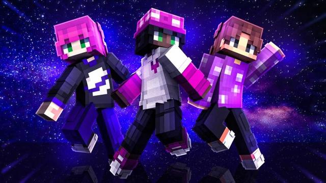 Thumbnail of the Minecraft Bedrock Marketplace product Galaxy Teens created by Heropixel Games.