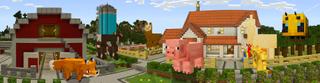 Panorama of the Minecraft Bedrock Marketplace product GIANT ANIMALS created by Heropixel Games.