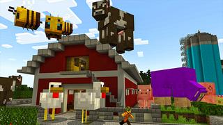 Screenshot of the Minecraft Bedrock Marketplace product GIANT ANIMALS created by Heropixel Games.
