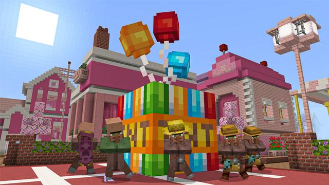 Screenshot of the Minecraft Bedrock Marketplace product GIANT TNT Add-On created by HeroPixels.