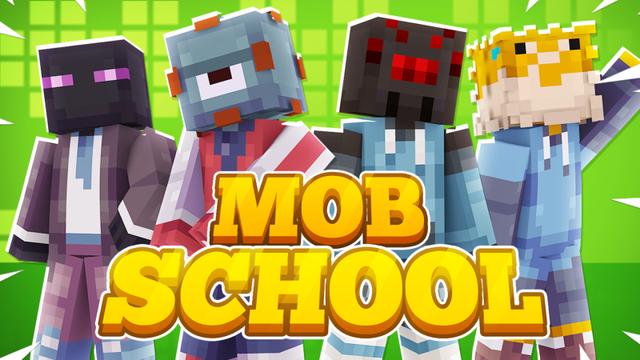 Thumbnail of the Minecraft Bedrock Marketplace product High School Mobs created by Heropixel Games.