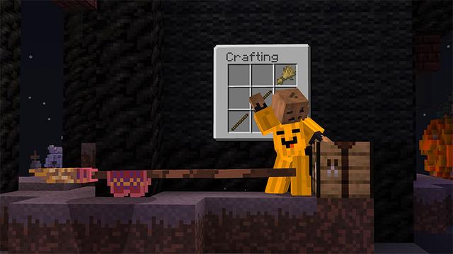 Screenshot of the Minecraft Bedrock Marketplace product Horror Skyblock created by Heropixel Games.