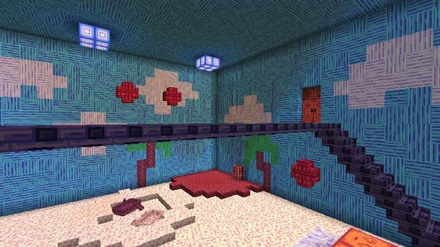 Screenshot of the Minecraft Bedrock Marketplace product Kindergarten Texture Pack created by Heropixel Games.