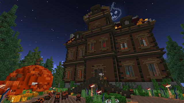 Screenshot of the Minecraft Bedrock Marketplace product Millionaire Horror Mansion created by Heropixel Games.