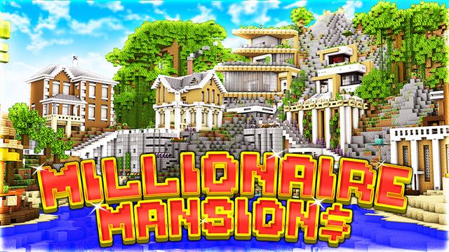 Thumbnail of the Minecraft Bedrock Marketplace product Millionaire Mansion$ created by Heropixel Games.