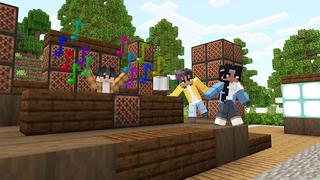 Screenshot of the Minecraft Bedrock Marketplace product Millionaire Party Mansion created by Heropixel Games.