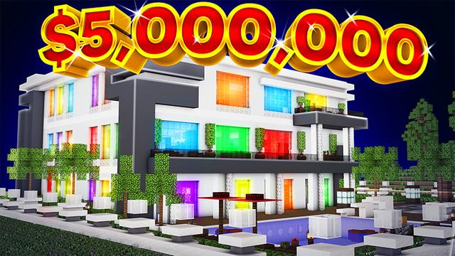 Thumbnail of the Minecraft Bedrock Marketplace product Millionaire Party Mansion created by Heropixel Games.