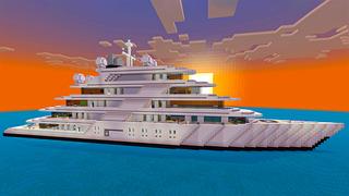 Screenshot of the Minecraft Bedrock Marketplace product Millionaire Yacht created by Heropixel Games.