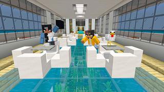 Screenshot of the Minecraft Bedrock Marketplace product Millionaire Yacht created by Heropixel Games.