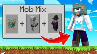 Thumbnail of the Minecraft Bedrock Marketplace product Mix Mobs created by HeroPixels.
