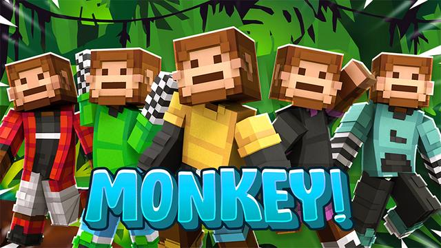 Thumbnail of the Minecraft Bedrock Marketplace product MONKEY! created by Heropixel Games.