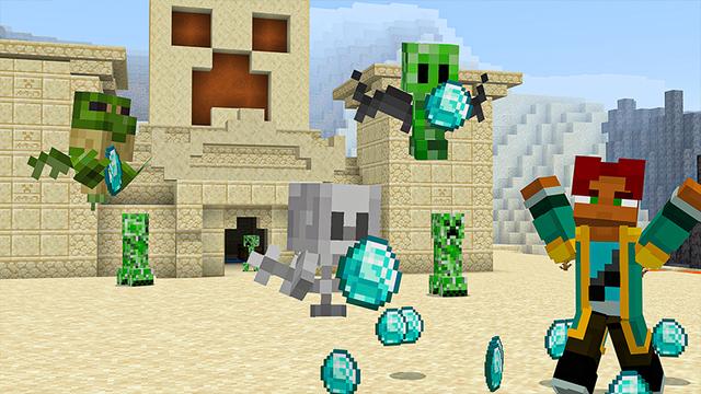 Screenshot of the Minecraft Bedrock Marketplace product Mais Allays created by Heropixel Games.