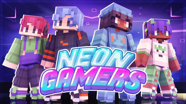 Thumbnail of the Minecraft Bedrock Marketplace product Neon Gamers created by Heropixel Games.