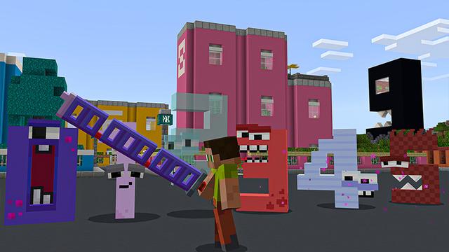 Screenshot of the Minecraft Bedrock Marketplace product Number Lore created by Heropixel Games.