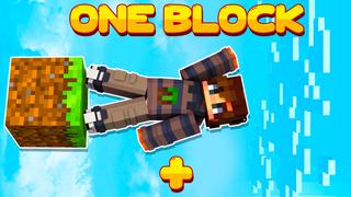 Thumbnail of the Minecraft Bedrock Marketplace product OneBlock + created by HeroPixels.