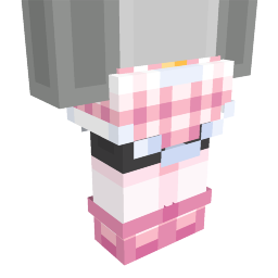 Thumbnail of the Minecraft Bedrock Marketplace product Pink Skirt created by Heropixel Games.