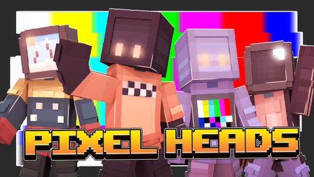 Thumbnail of the Minecraft Bedrock Marketplace product Pixel Heads created by Heropixel Games.