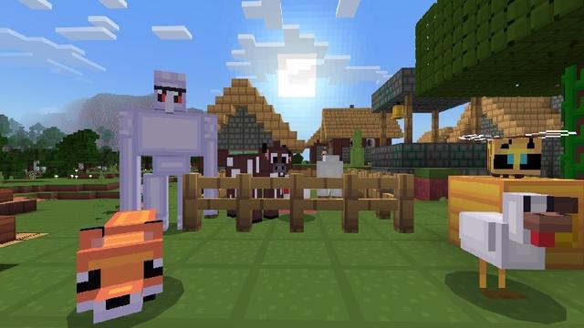 Screenshot of the Minecraft Bedrock Marketplace product PixelPlay Textures created by Heropixel Games.