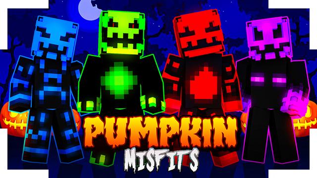 Thumbnail of the Minecraft Bedrock Marketplace product Pumpkin Misfits created by Heropixel Games.