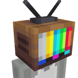 Thumbnail of the Minecraft Bedrock Marketplace product Retro TV Head created by Heropixel Games.