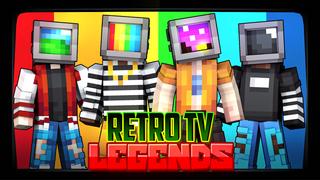 Thumbnail of the Minecraft Bedrock Marketplace product Retro TV Legends created by HeroPixels.