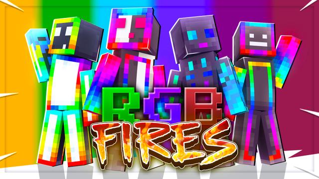 Thumbnail of the Minecraft Bedrock Marketplace product RGB Fires created by Heropixel Games.
