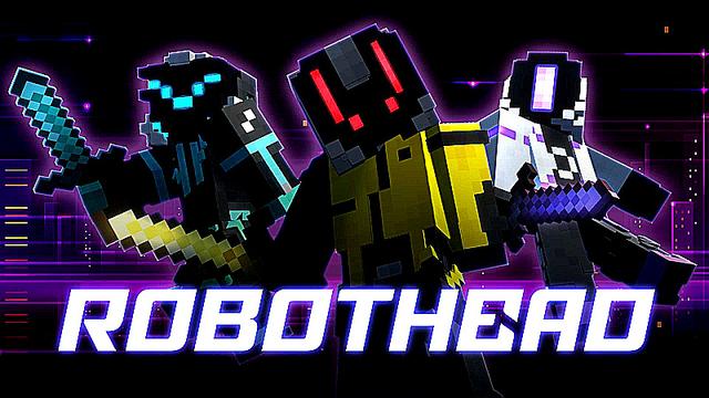 Thumbnail of the Minecraft Bedrock Marketplace product Robothead created by Heropixel Games.
