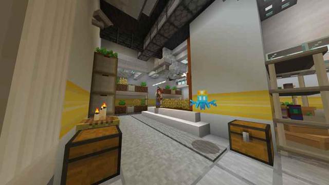 Screenshot of the Minecraft Bedrock Marketplace product Safest Bunker created by Heropixel Games.